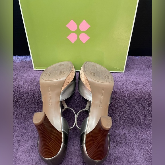 Naturalizer Katrina Multi-Metallic Platform T-Strappy High Heel - Picture 5 of 5